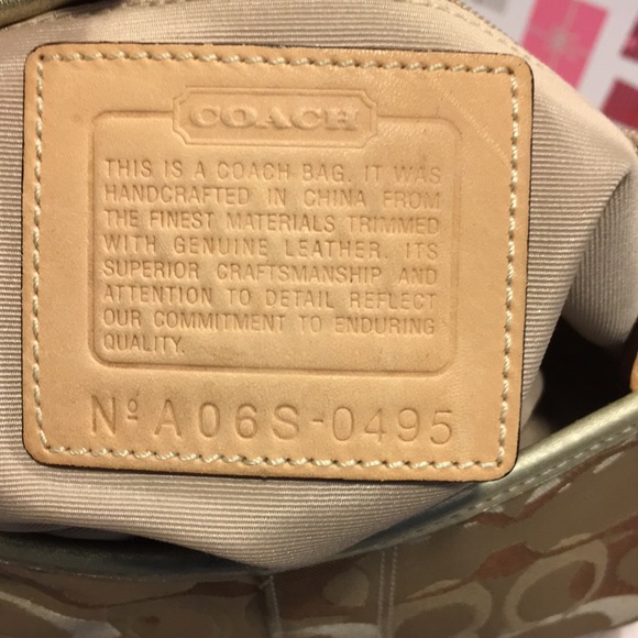 NWOT Mini Coach Hobo/ Shoulder Bag - Picture 8 of 8